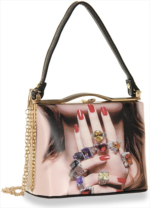 Retro Design Ultra Petite Hand Tote